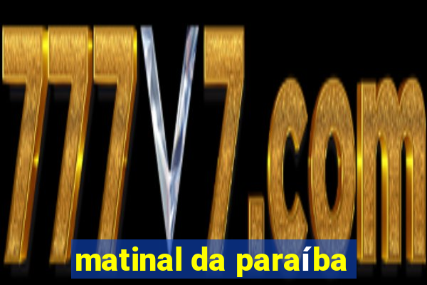 matinal da paraíba